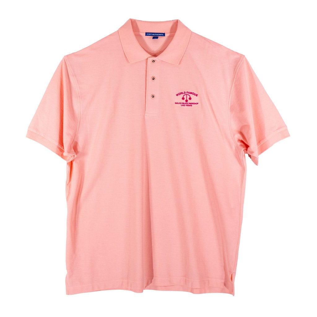 Gold & Silver Pawn Shop Pastel Pink Polo Thumbnail