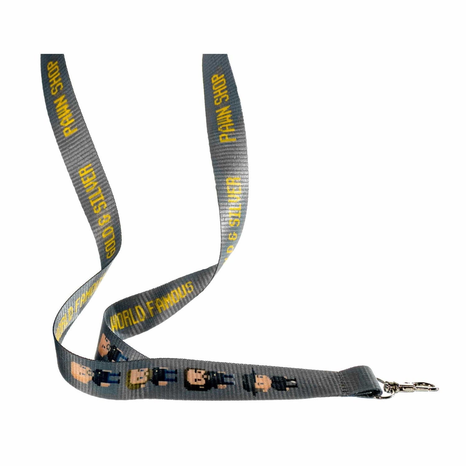 Gold & Silver Pawn Shop "The Guys" Lanyard Front View