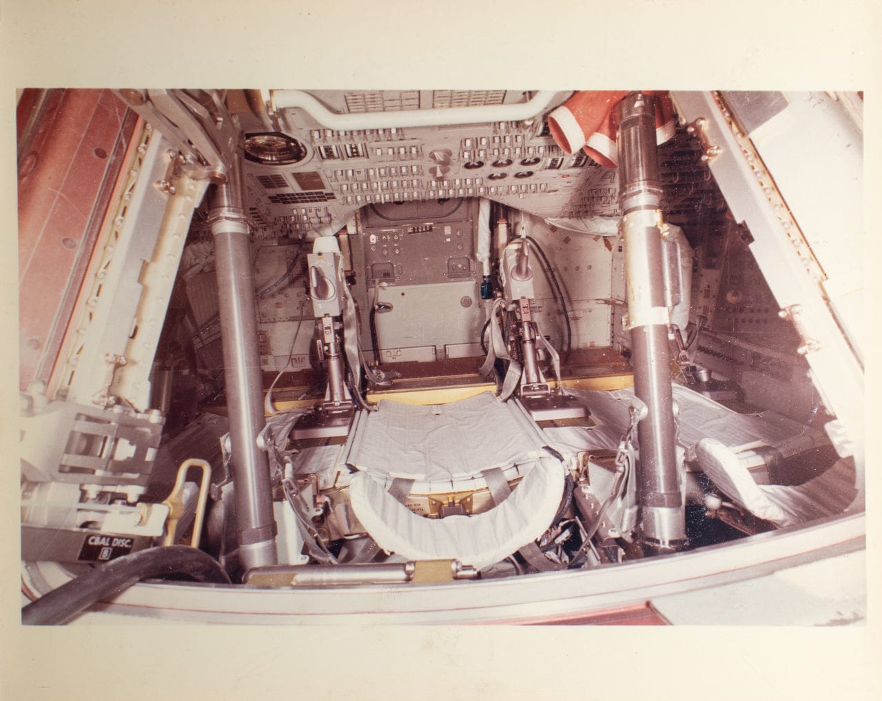 Photos & Schematic Diagrams of the Apollo 11 Command Module  2