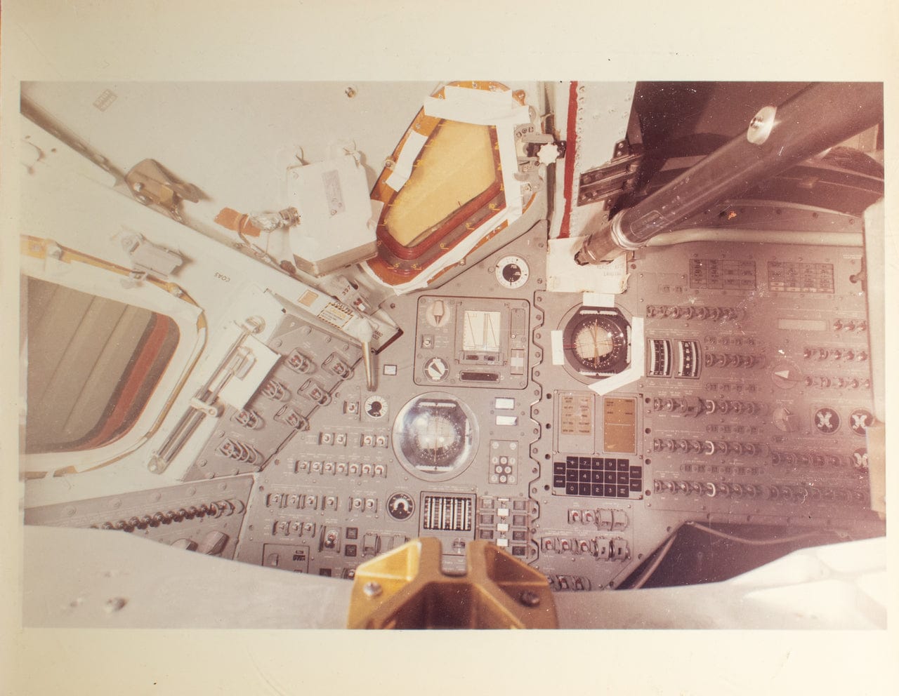 Photos & Schematic Diagrams of the Apollo 11 Command Module  7
