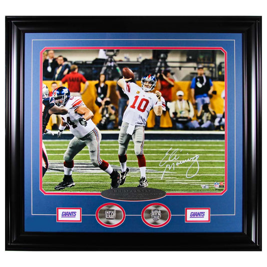 Eli Manning Autographed Memorabilia