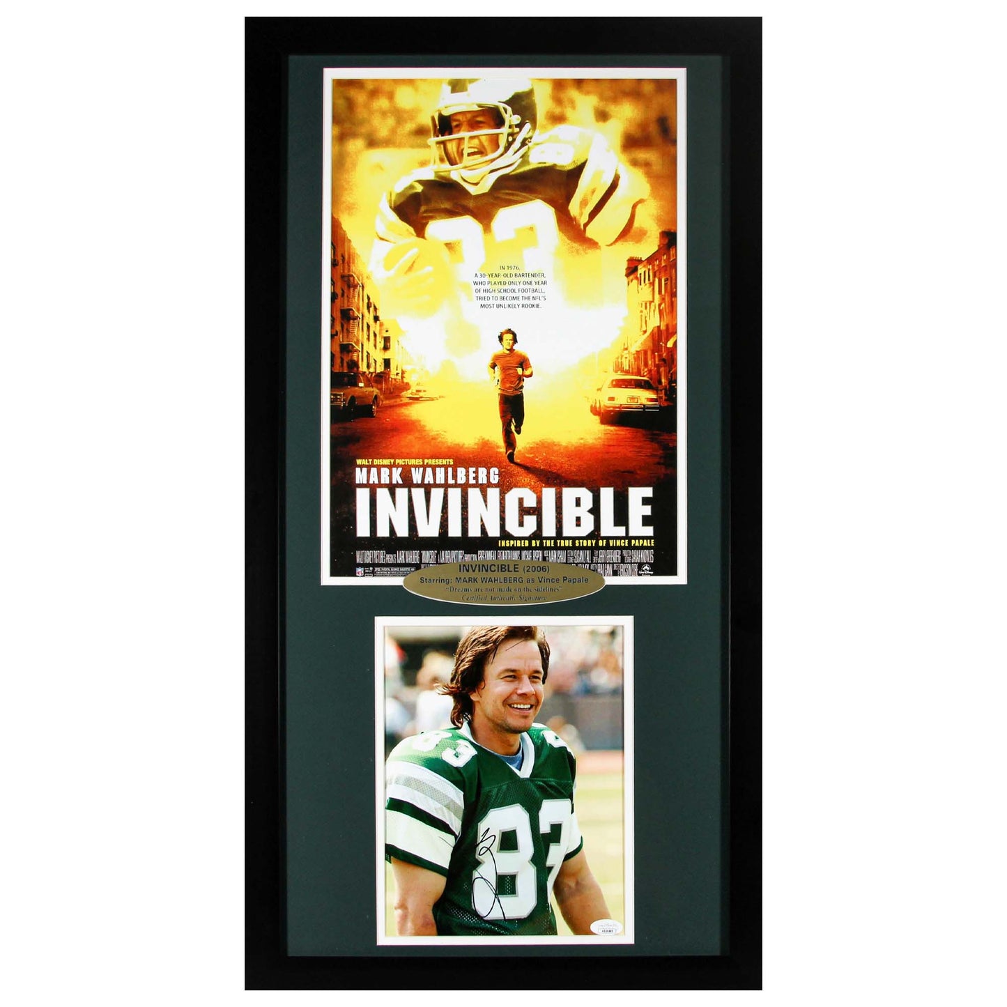 Invincible Memorabilia Signed By Mark Wahlberg ZOOM