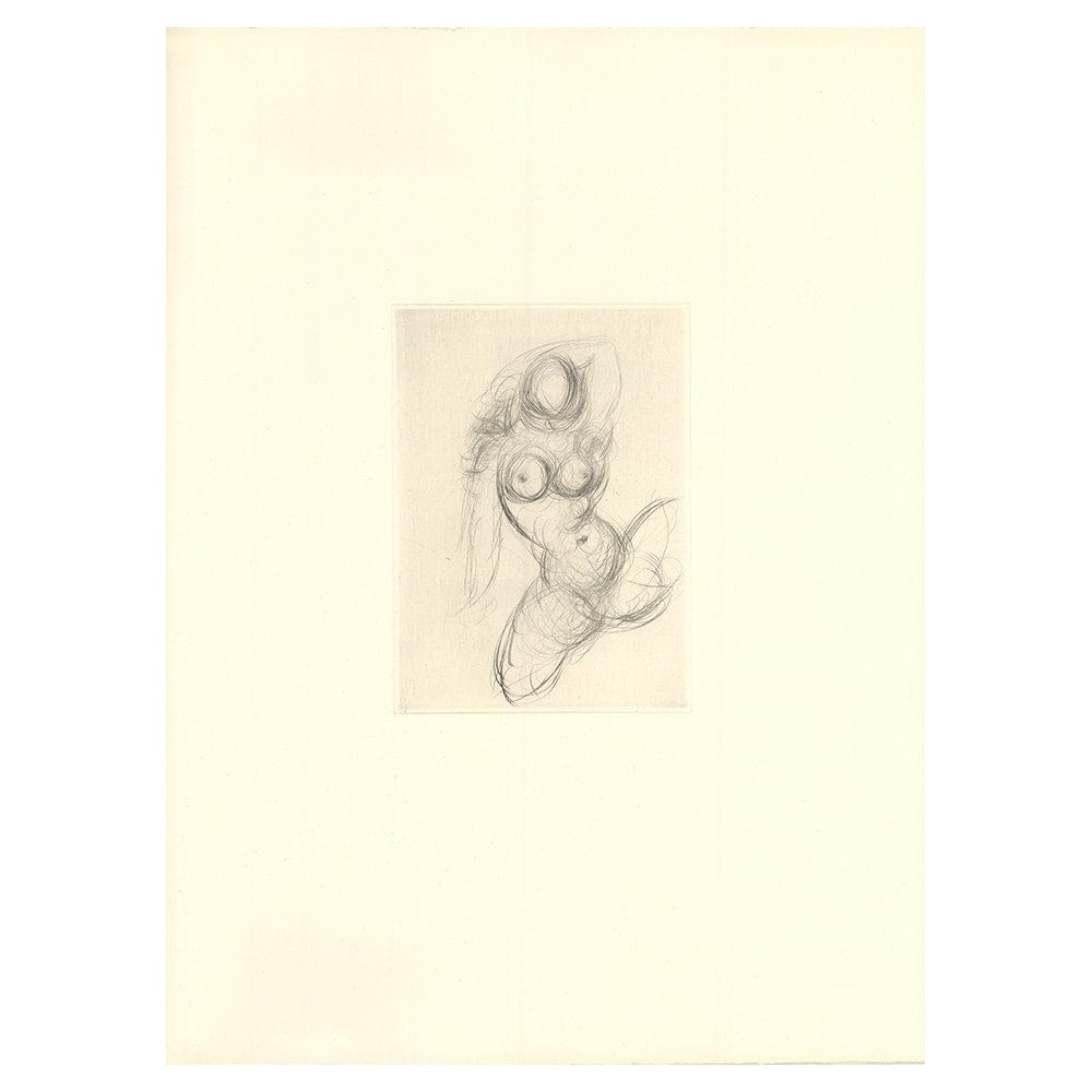 Salvador Dali - Untitled Vignette from ‘Les Amours de Cassandre’ II