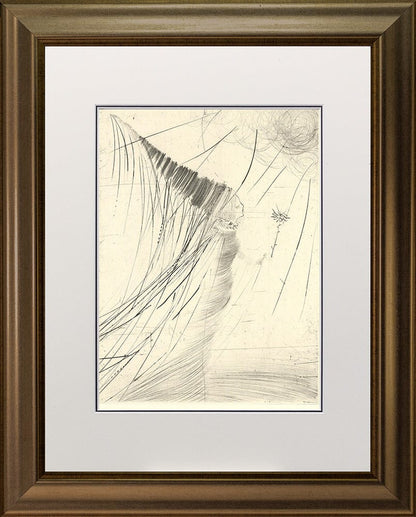 Salvador Dali - La Fee from ‘Les Amours de Cassandre’ framed