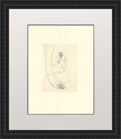 Salvador Dali - Untitled Vignette from ‘Les Amours de Cassandre’ IV Framed