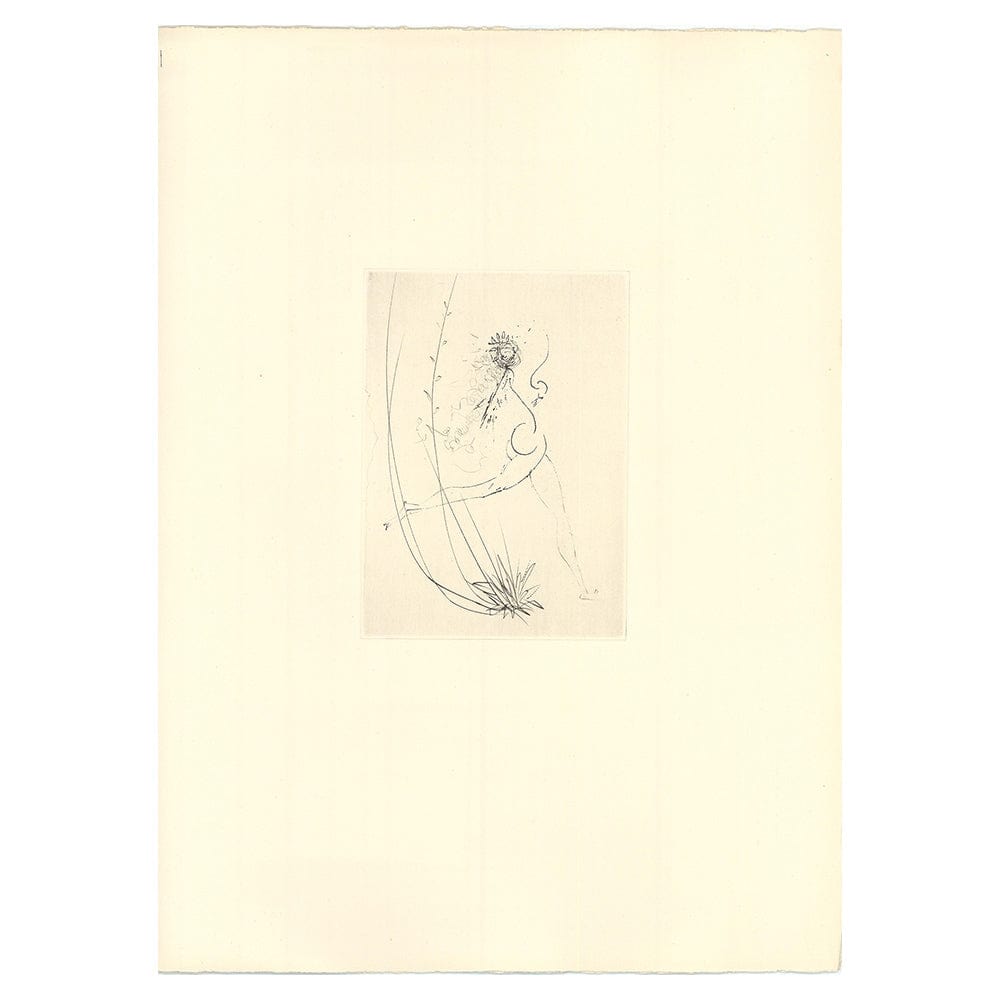 Salvador Dali - Untitled Vignette from ‘Les Amours de Cassandre’ IV