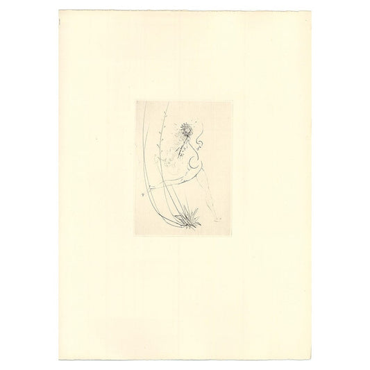 Salvador Dali - Untitled Vignette from ‘Les Amours de Cassandre’ IV