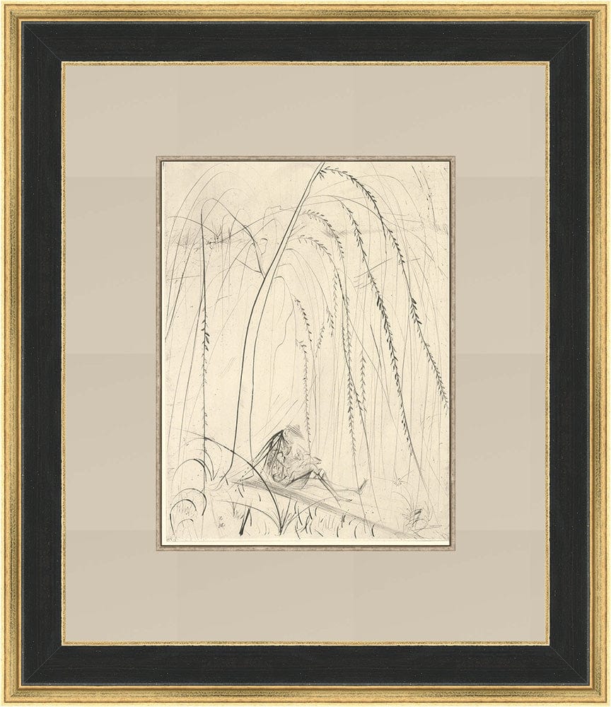 Salvador Dali - La Saule Pleureur from ‘Les Amours de Cassandre’ Framed