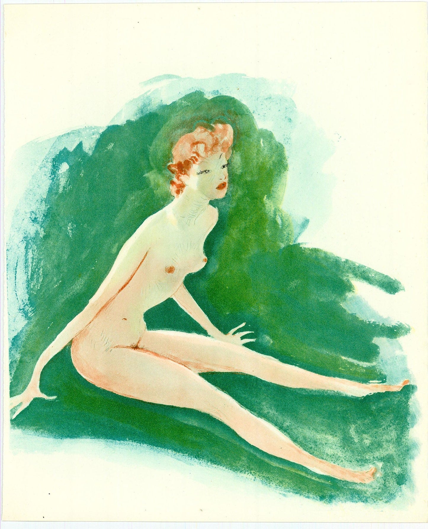 Jean Gabriel Domergue - Untitled 09 from Les Oraisons Amoureuses