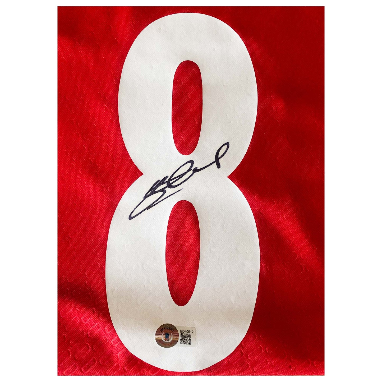 Steven Gerrard Signed Liverpool Jersey Autograph