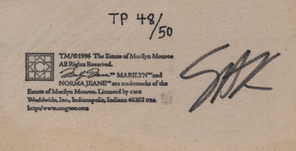 Steve Kaufman; Marilyn Stamped