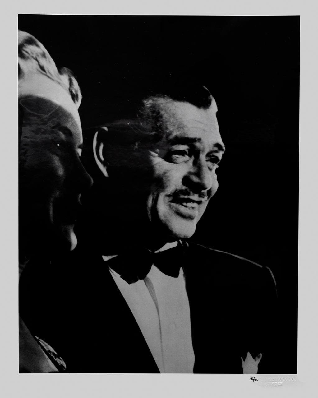 Frank Worth; Clark Gable With Wife At 27th Academy Awards Front View