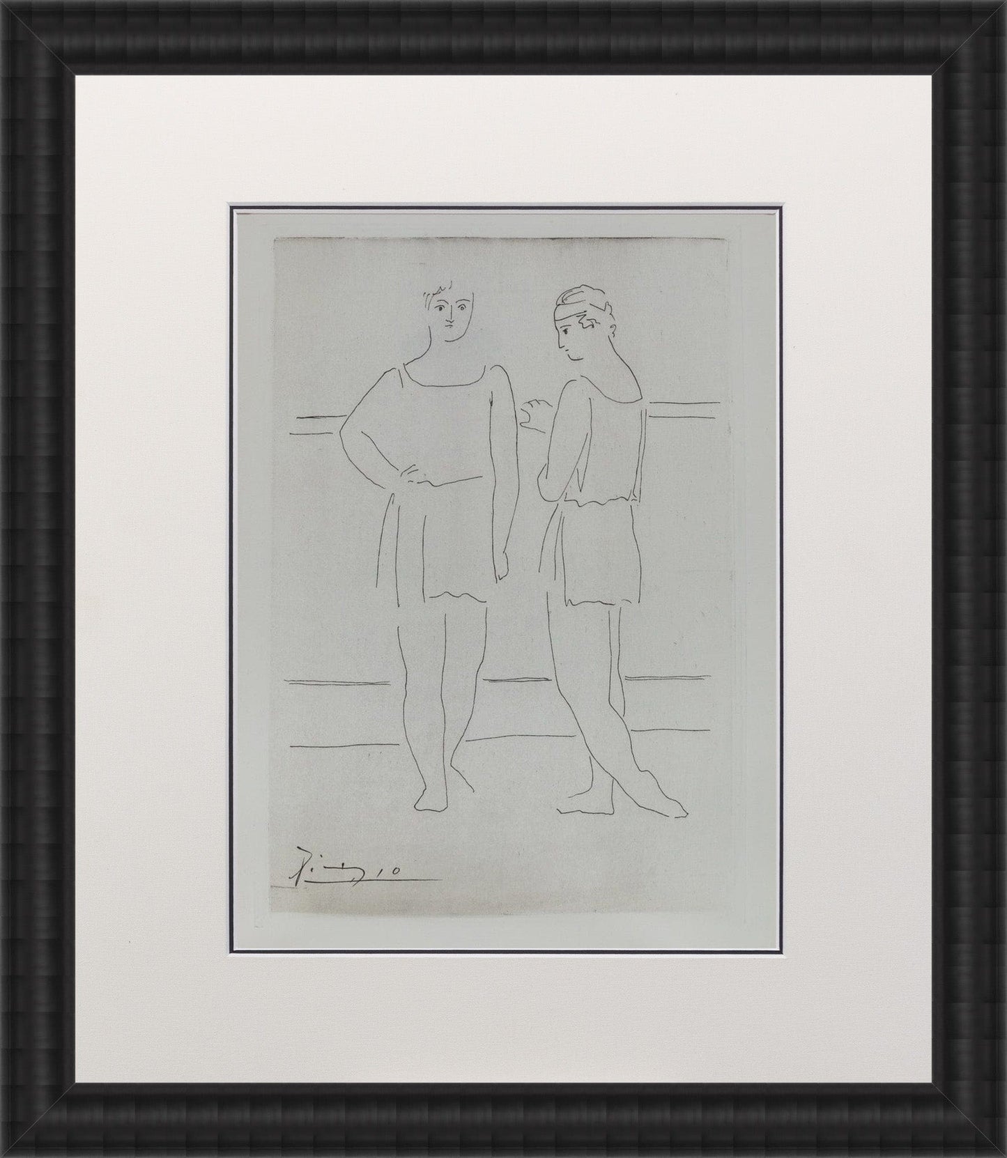 Pablo Picasso; Untitled from "Grace and Movement" 7