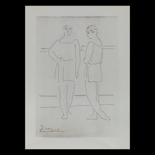 Pablo Picasso; Untitled from "Grace and Movement" 7
