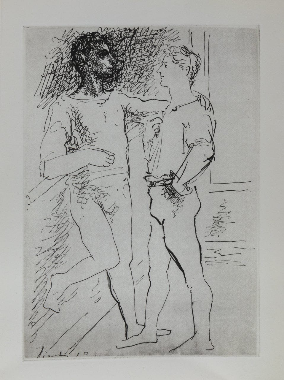 Pablo Picasso; Untitled from "Grace and Movement" 9 Front