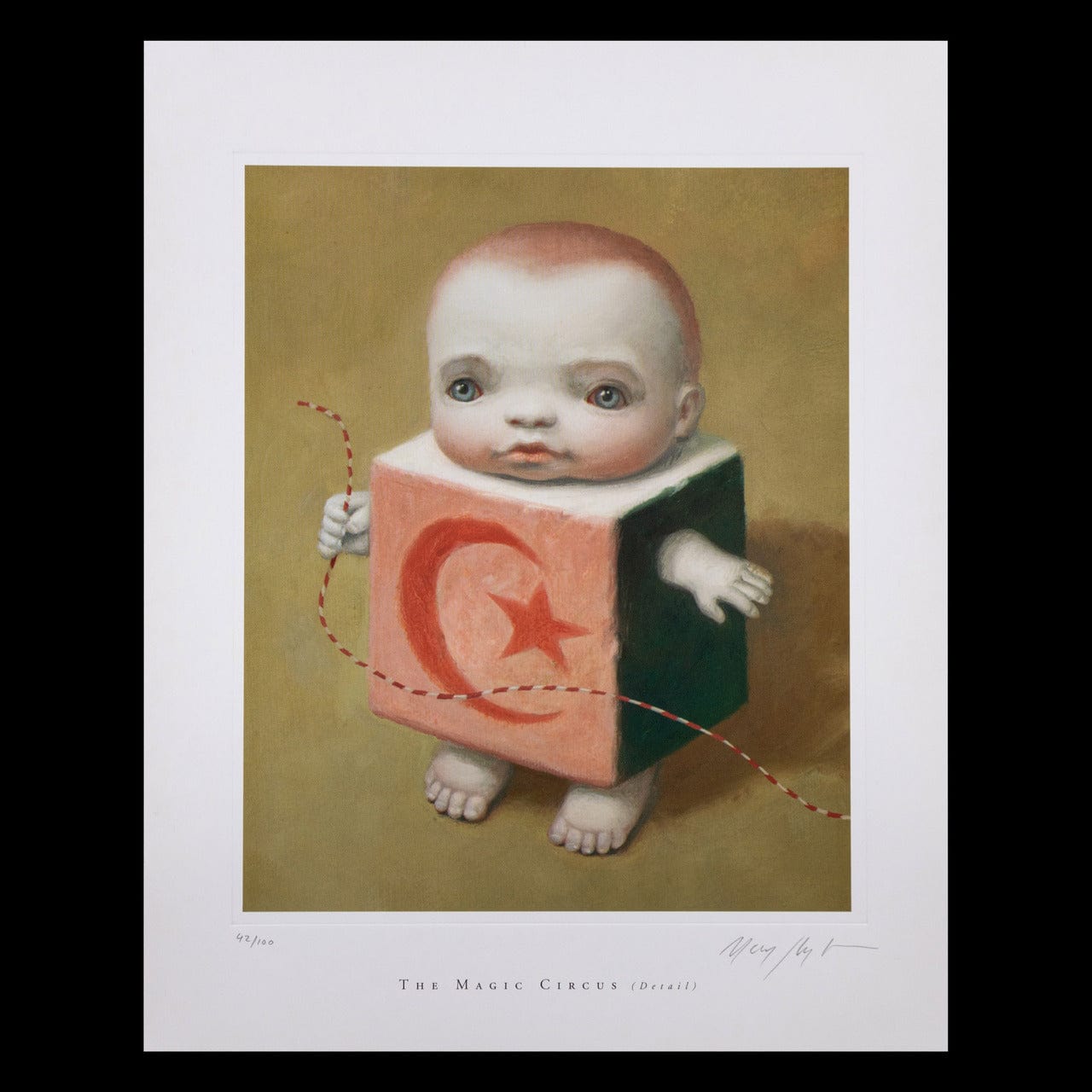 Mark Ryden; "The Magic Circus"(Detail) From Bunnies & Bees Art G S Pawn