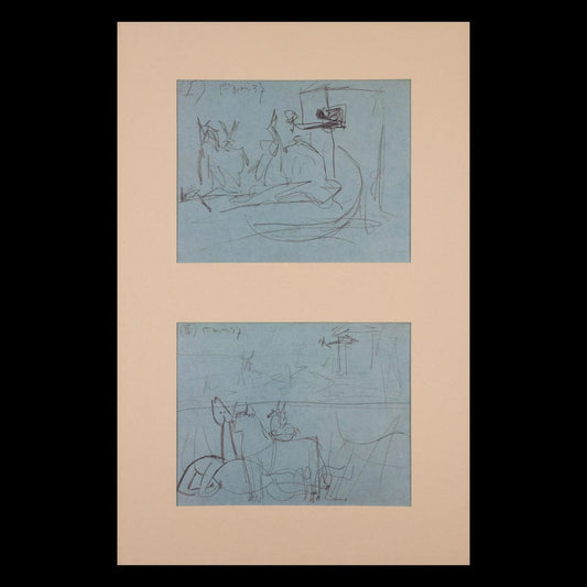 Pablo Picasso; Guernica facsimile 1990