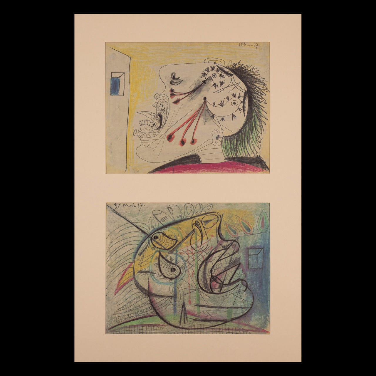 Pablo Picasso; Guernica 28 Front