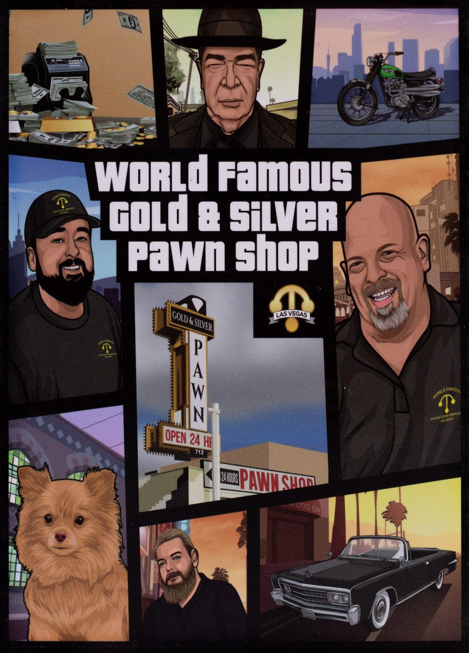 Gold & Silver Pawn Shop Magnets Game Inspired 