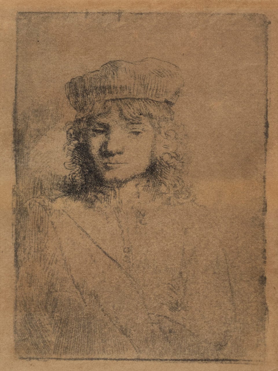 Rembrandt Van Rijn; The Artist's Son Titus Front