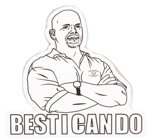 RICK HARRISON 'BEST I CAN DO' Sticker