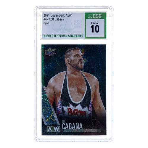 Colt Cabana AEW Wrestling Card