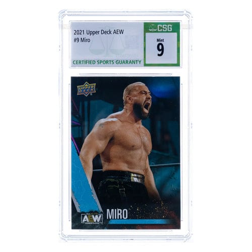 Miro AEW Wrestling Card