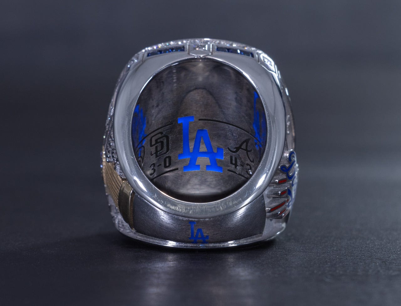 Dodgers receive 2020 World Series rings