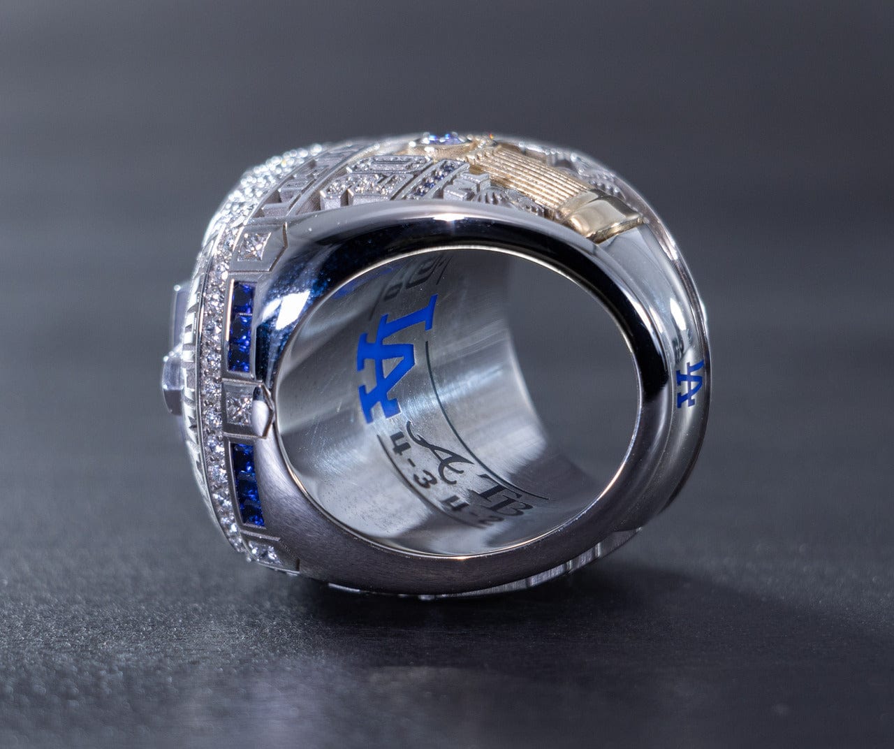 2020 Dodgers Championship Ring Right