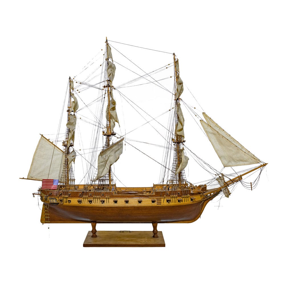 U.S Constellation Model Boat