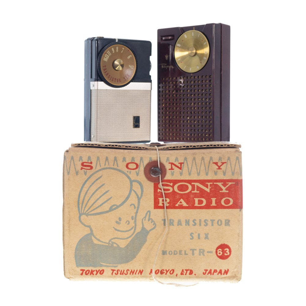 Two Vintage Transistor Radios