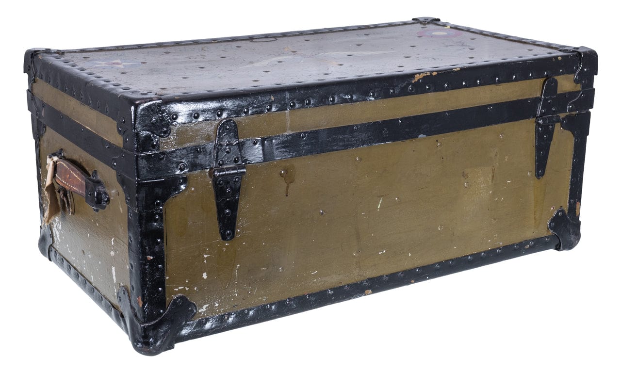 USA WWI Era Footlocker – Gold & Silver Pawn Shop