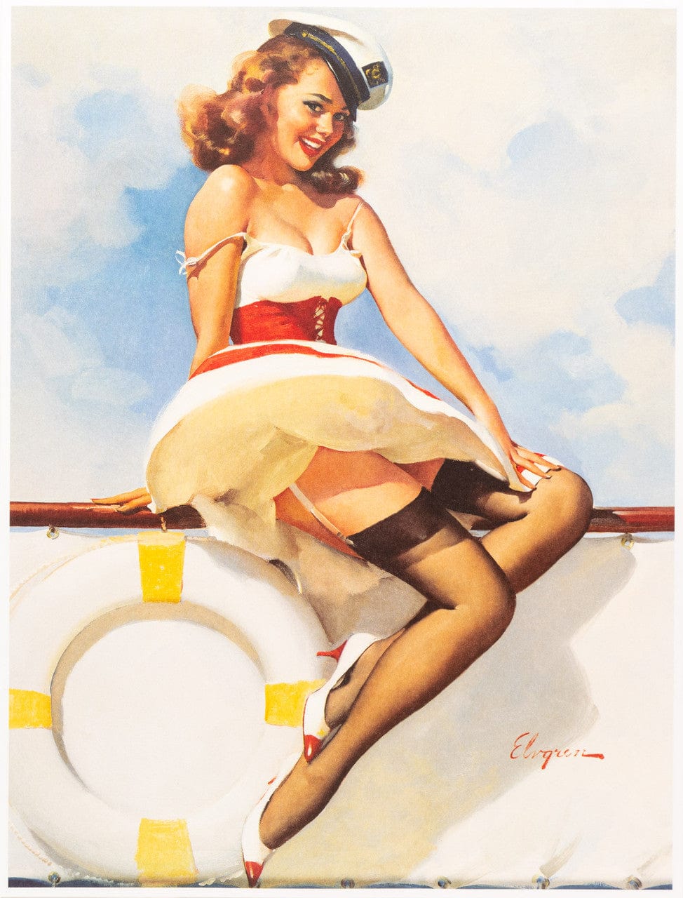 Gil Elvgren, Untitled 1969