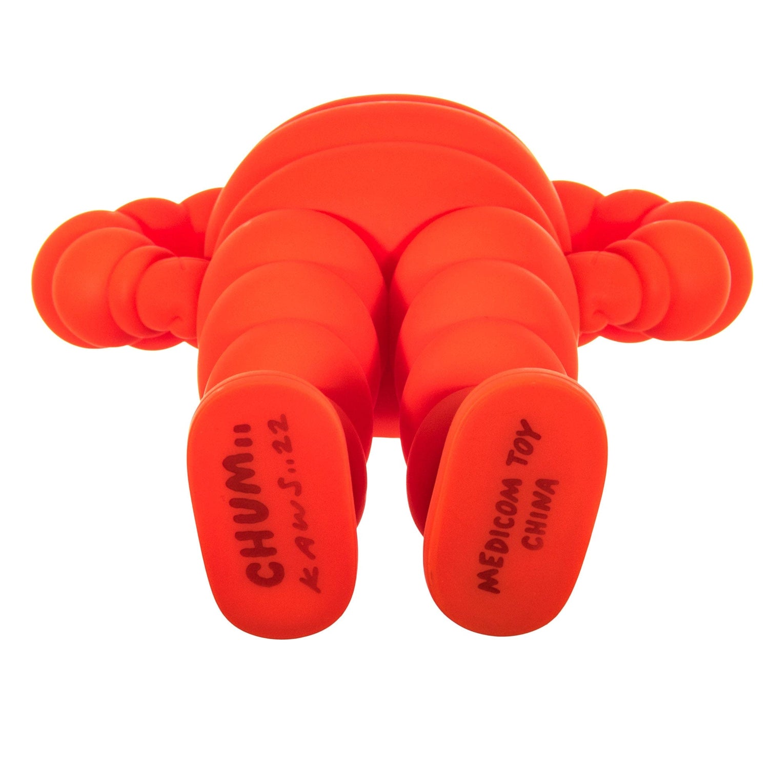 KAWS; Chum Vinyl Figure Orange Bottom