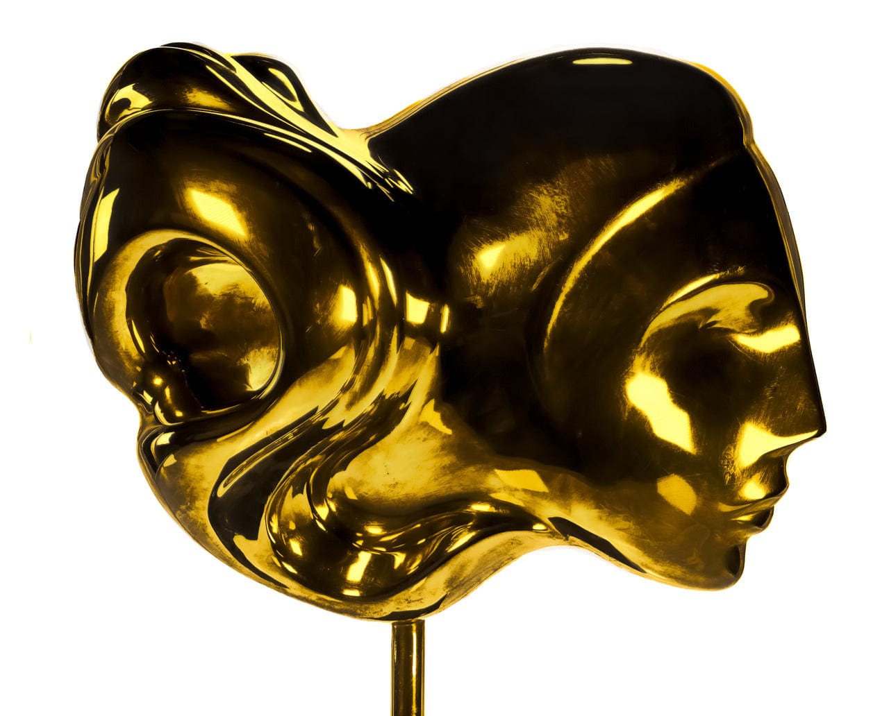 Anthony Quinn “Diana” Sculpture Gold View 