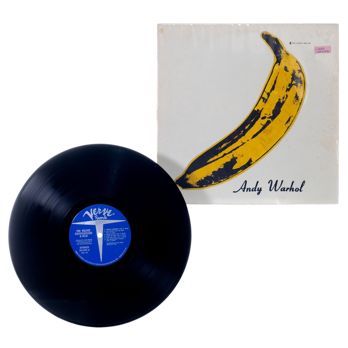 The Velvet Underground & Nico Record Produced By Andy Warhol Banana