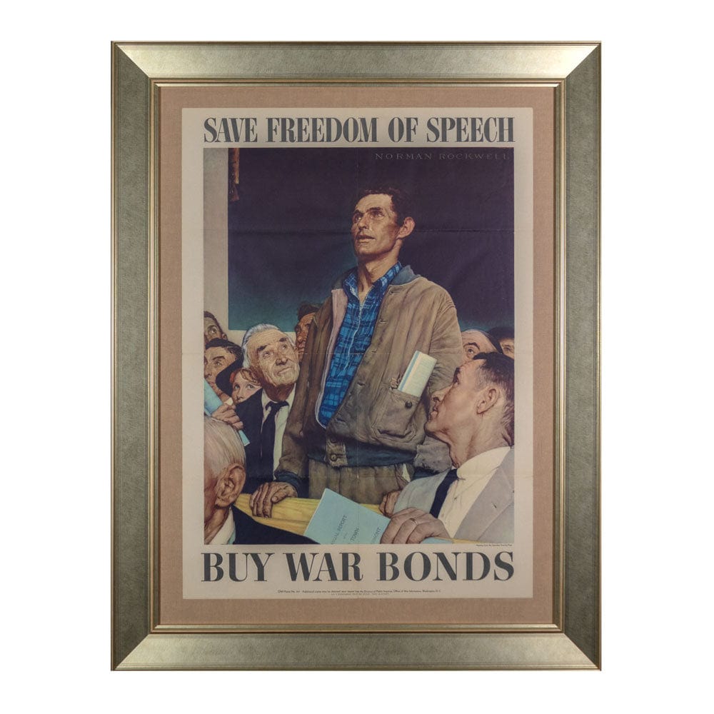 War Bonds: Freedom of Speech by Norman Rockwell Thumbnail
