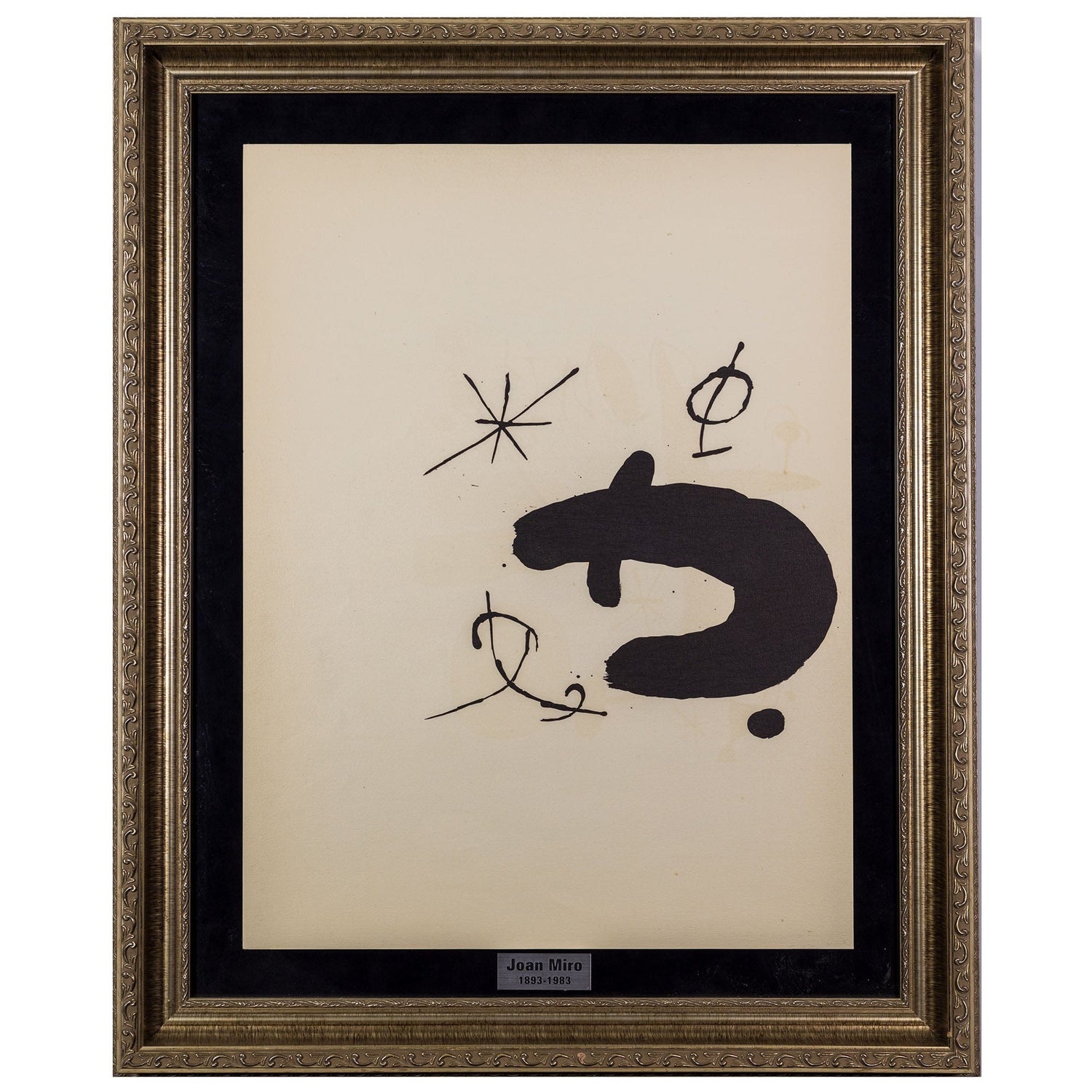 Joan Miro; Untitled from Les  Essencies de la Terra ZOOM