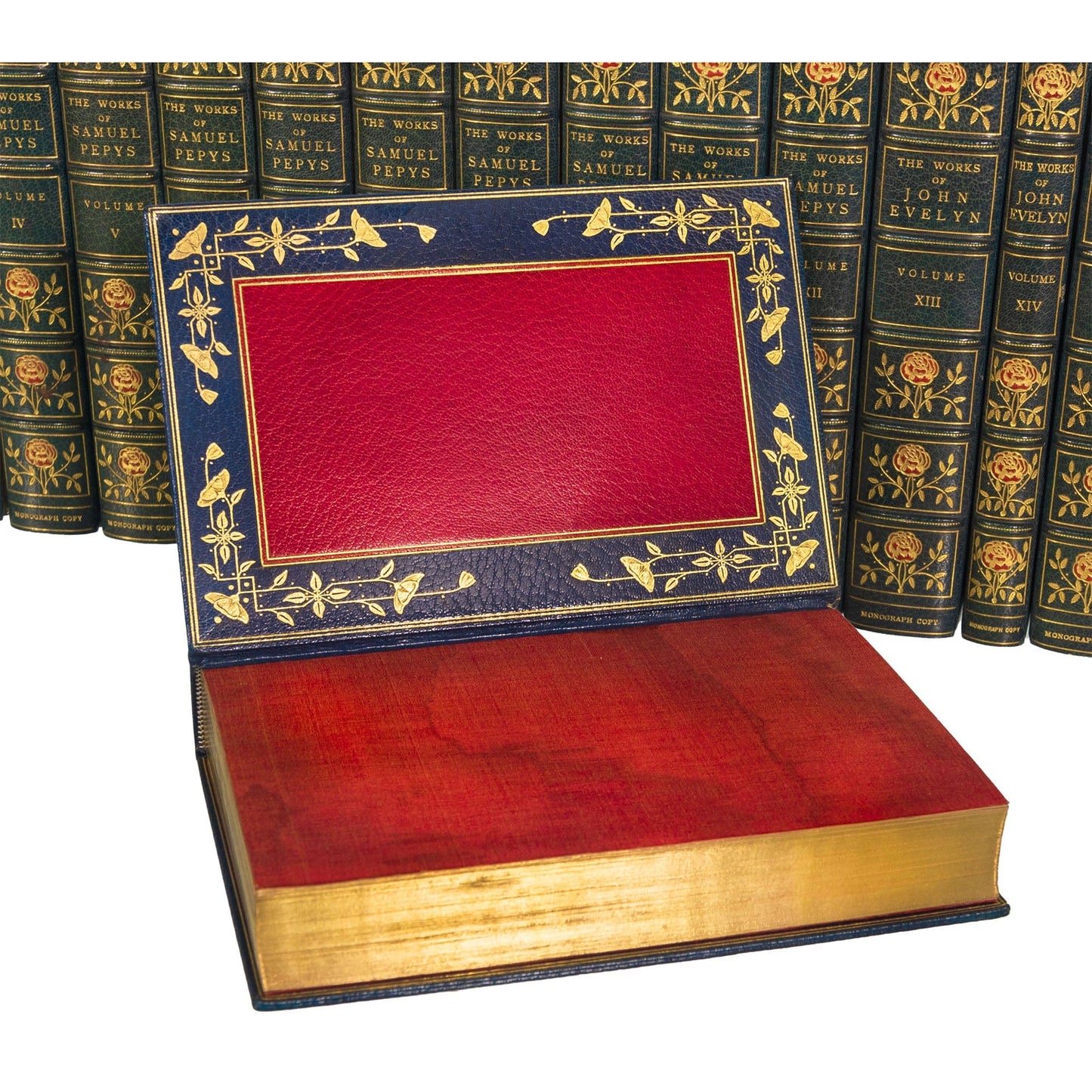 Works of Samuel Book Collection Red