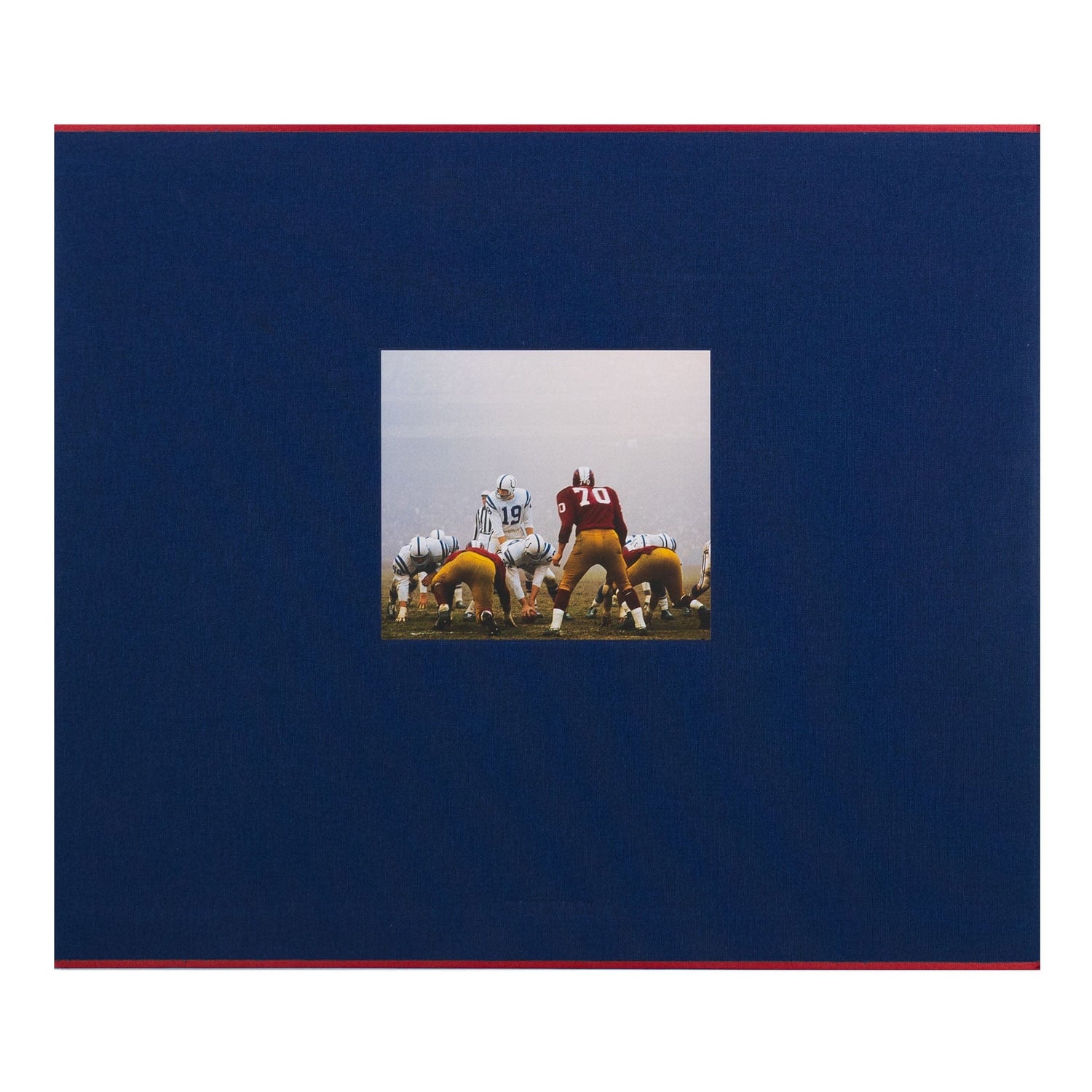 Neil Leifer: Guts & Glory “The Golden Age of American Football 1958-1978 Navy Background