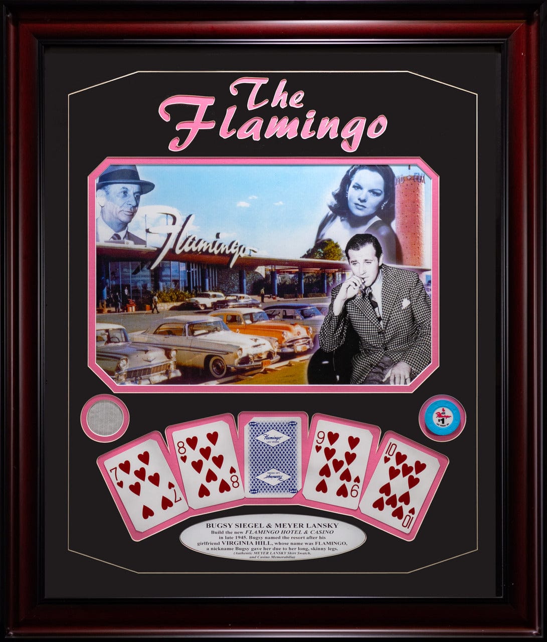 The Flamingo Hotel & Casino Memorabilia Front View 