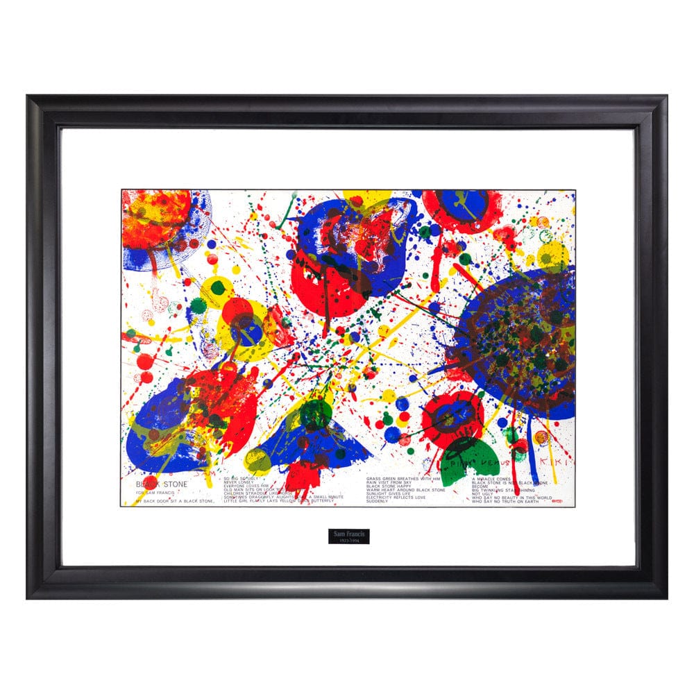 Sam Francis; “Once Cent Life” 