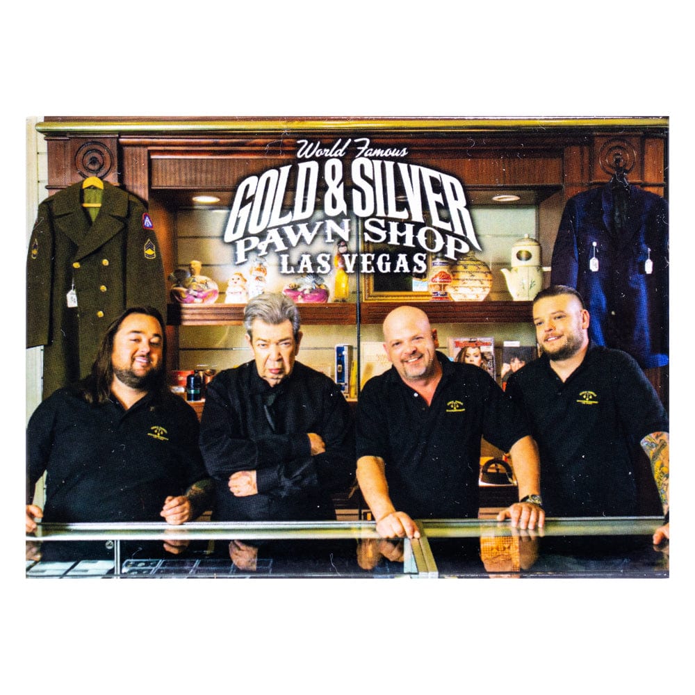 Gold & Silver Pawn Magnets The Four Guys at the Case (thumbnail)
