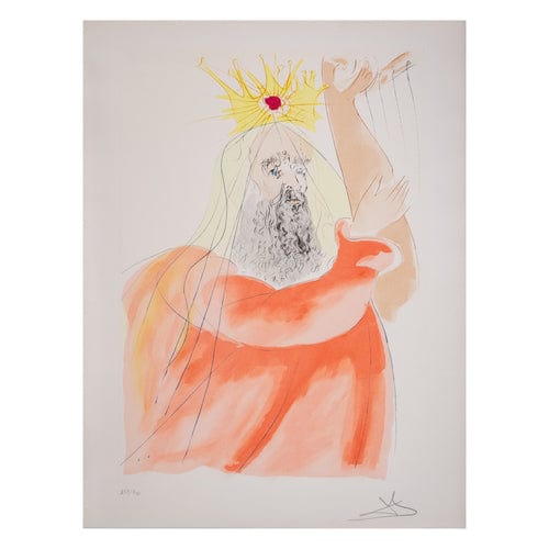 Salvador Dali; "King David " from Our Historical Heritage