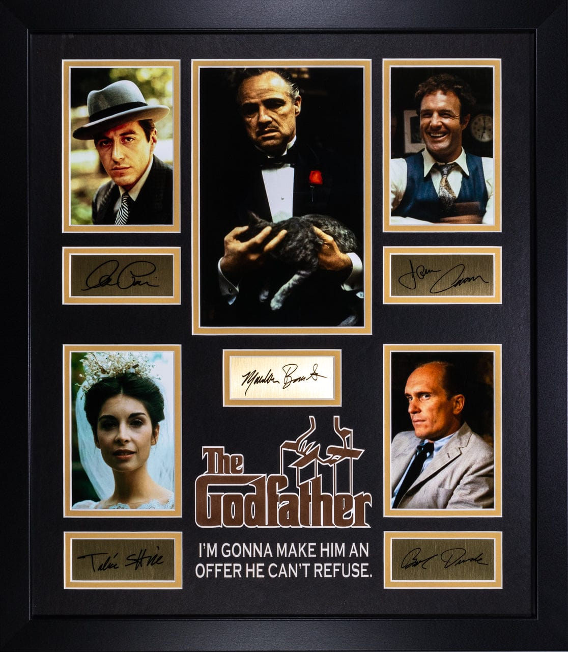 Godfather Movie Cast Signature Memorabilia (small)
