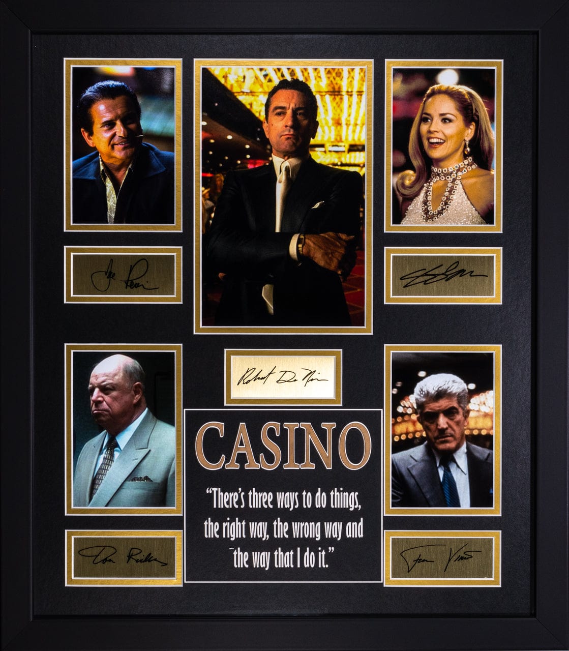 Casino Movie Cast Signature Memorabilia (small)