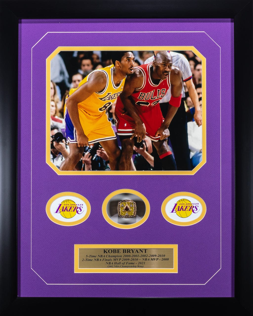 Kobe Bryant Black Mamba 2016 Los Angeles Lakers NBA Retirement Championship  Ring | eBay