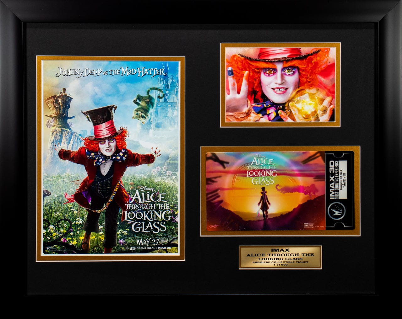 Disney Collectible: Alice in Wonderland: Through the Looking Glass IMAX Ticket (view one)