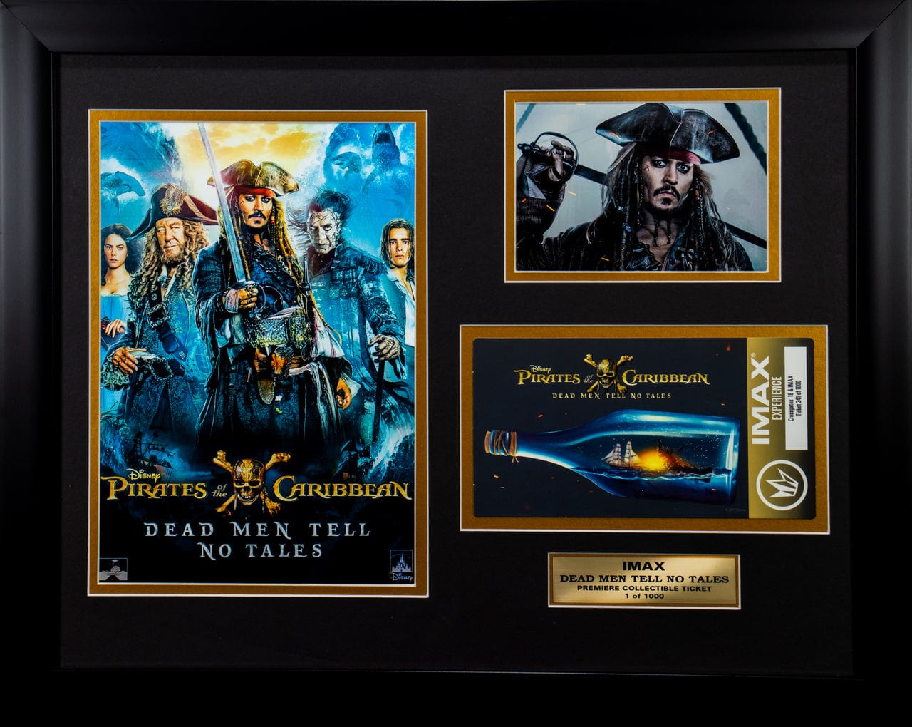Disney Collectible: Pirates of the Caribbean: Dead Men Tell No Tales IMAX Ticket (front view)