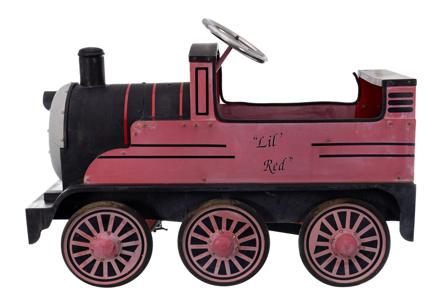 Antique Toy; Lil Red Train Text